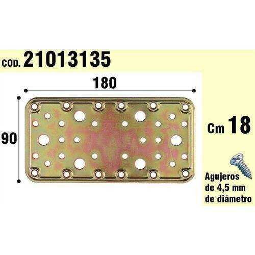 Soporte Para Madera Placa Bicromatada 90x180 mm.