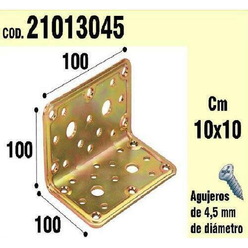 Soporte Para Madera �ngulo 100 x 100 x 100 mm.