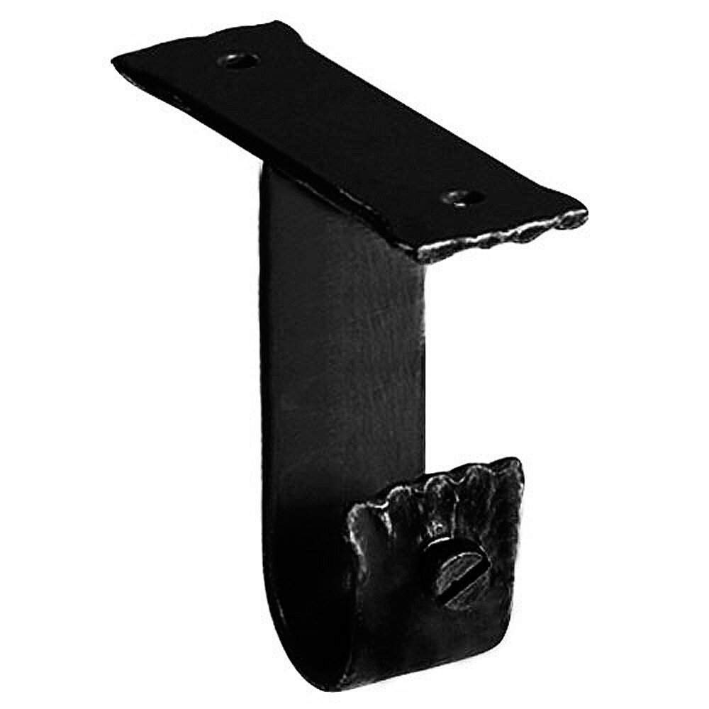 Soporte Techo Forja � 28 mm. Negro Juego 2 Piezas