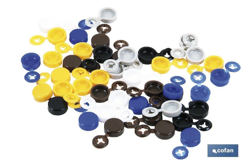 TAPONES PARA REMACHES RAL 5009 AZUL