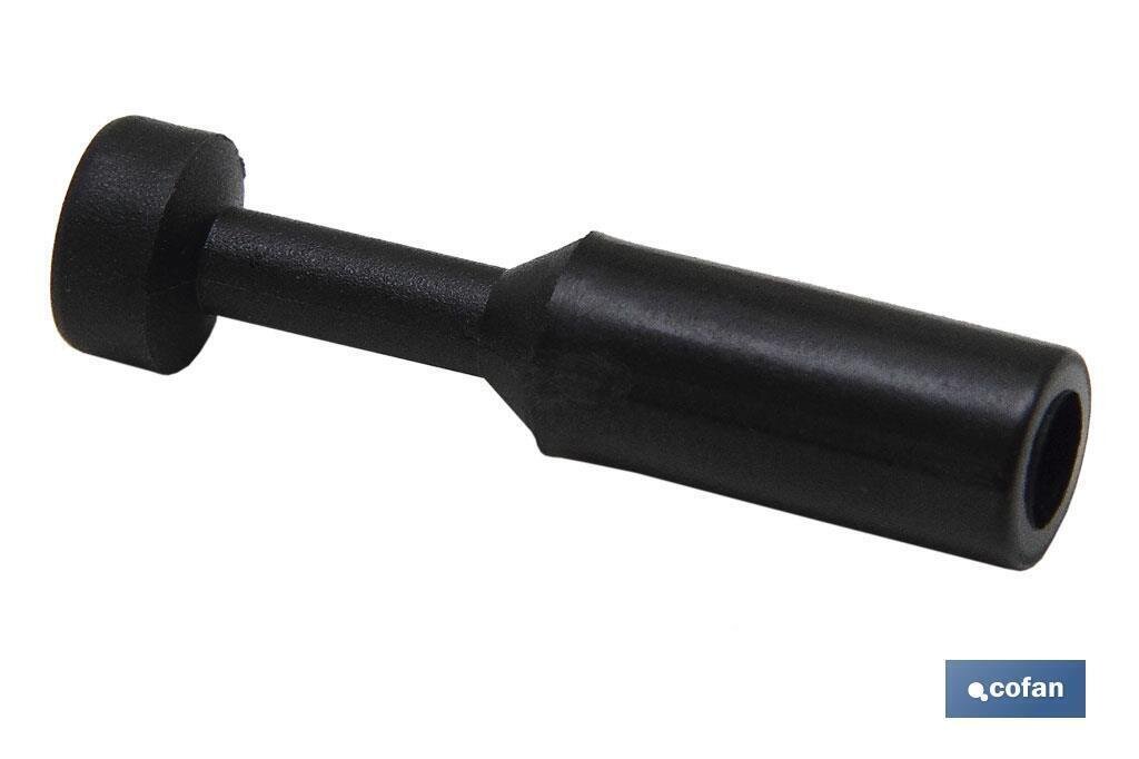 TAP�N DE CIERRE MACHO POL�MERO M-8