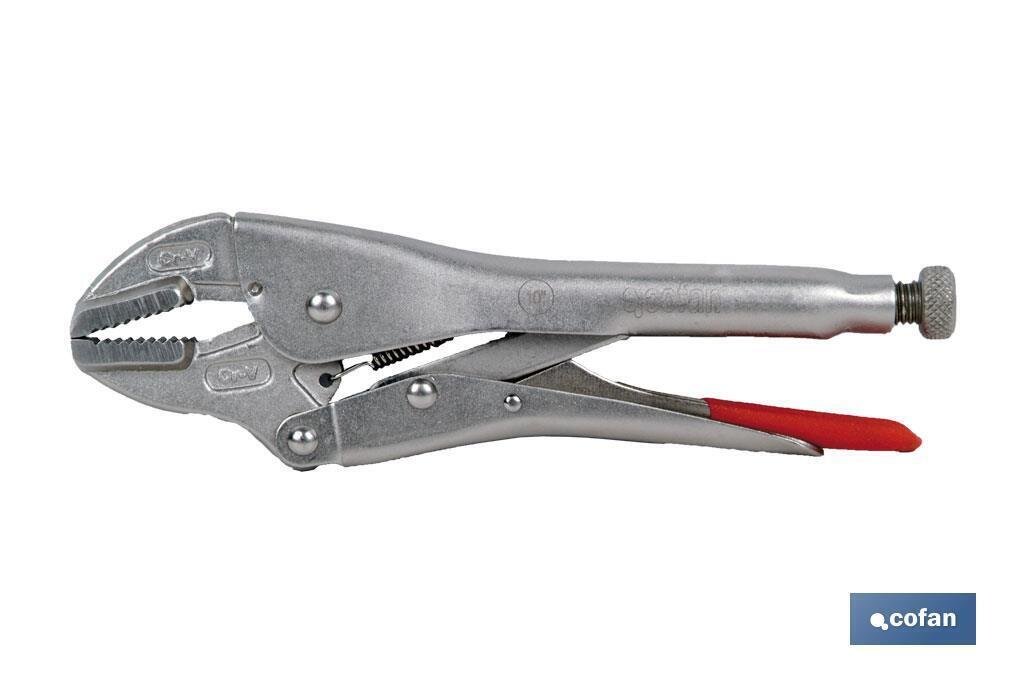 TENAZA GRIP RECTA L-10"