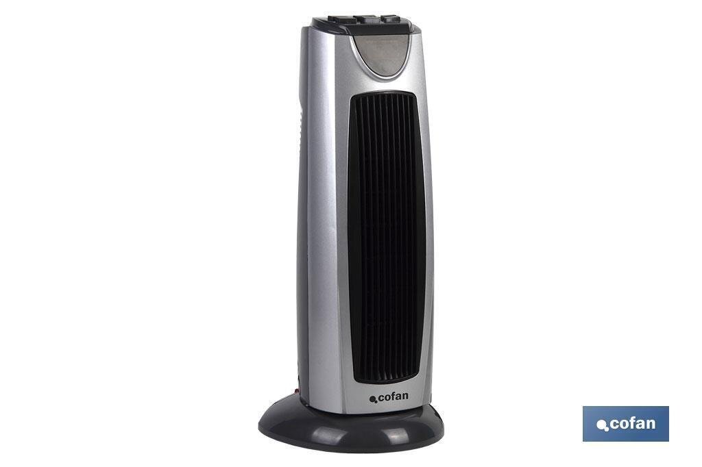 TERMOVENTILADOR CER�MICO PTC MODELO VARSOVIA 1000/2000 W