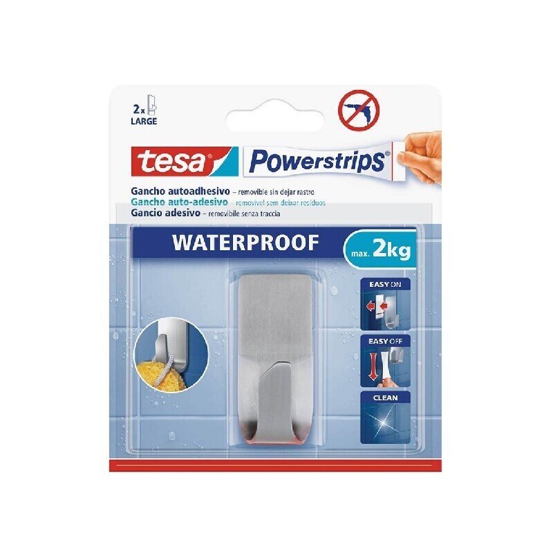 TESA WATERPROOF HOOK ZOOM PLATA MATE