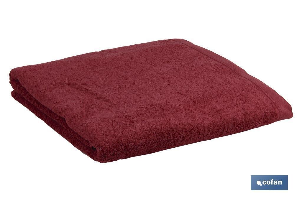 TOALLA BA�O BURDEOS GR580/M2 MODELO PARIS 100X150cm