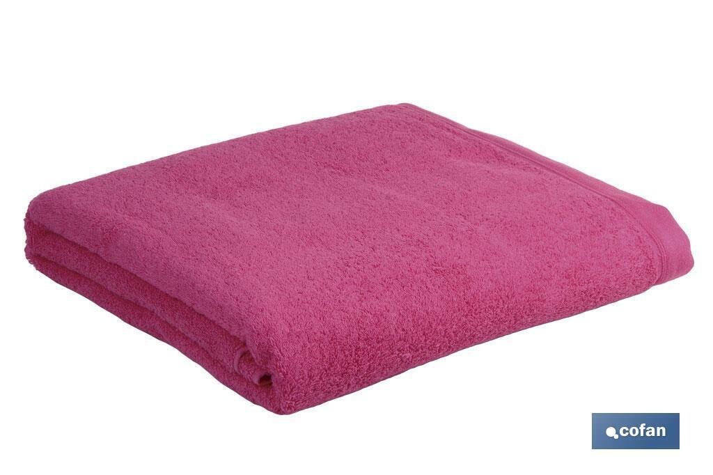 TOALLA BA�O FUCSIA GR.580/M2 MODELO PRIMAVERA 100X150