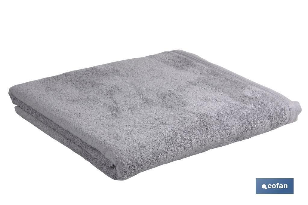 TOALLA BA�O GRIS PERLA GR.580/M2 MODELO PERLAN 100X150cm