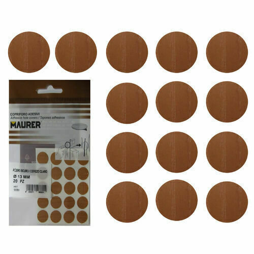Tapatornillos Adhesivos Maple (Blister 20 unidades)