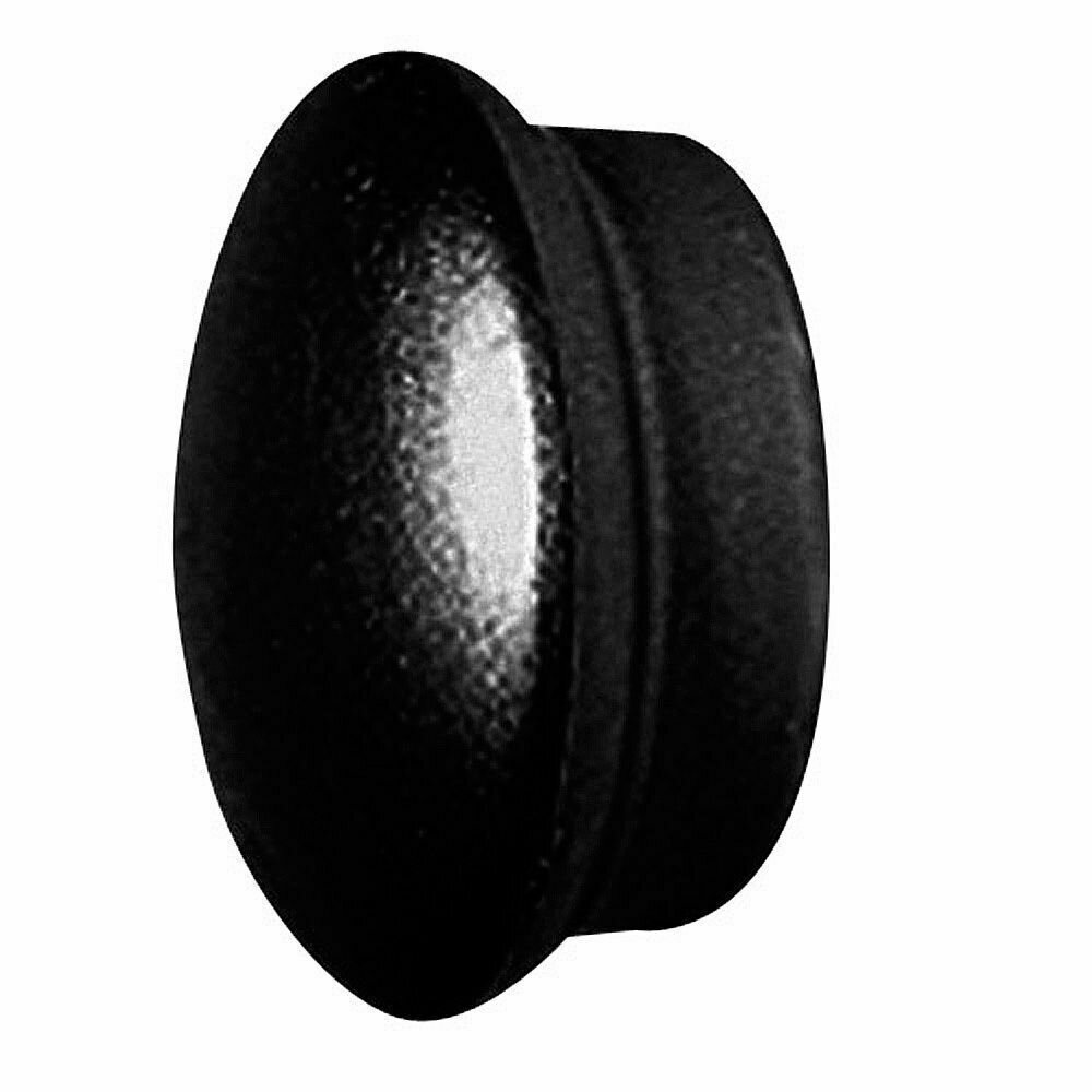 Terminal Forja Tapon � 20 mm. Negro    Juego 2 Piezas