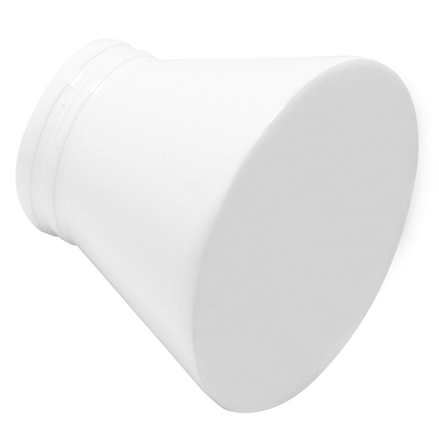 Terminal Zirconio Para Barras � 20 mm. Jaen Blanco (Pack 2 unidades)