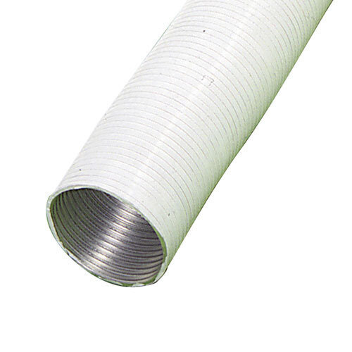 Tubo Aluminio Compacto Blanco � 125 mm. / 5 metros