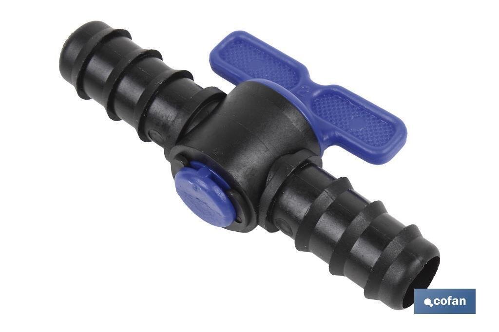 VALVULA PASO TUBO �16MM