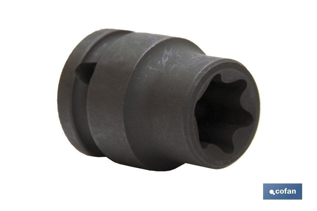 VASO IMPACTO 1/2" TORX E-10