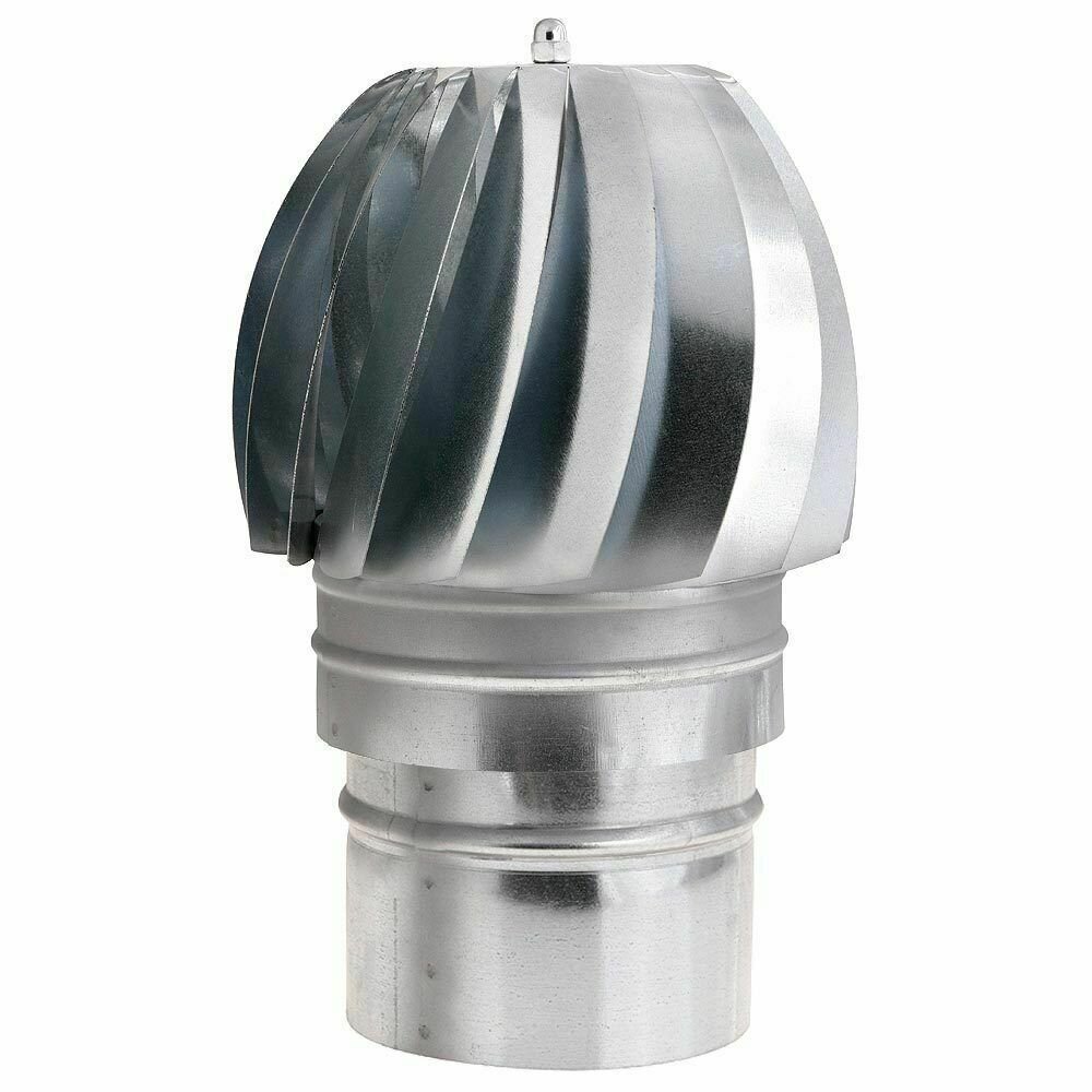 Wolfpack Sombrero Extractor Galvanizado para Estufa, Chimenea, Extracci�n de Humos, Para tubo � 150 mm.