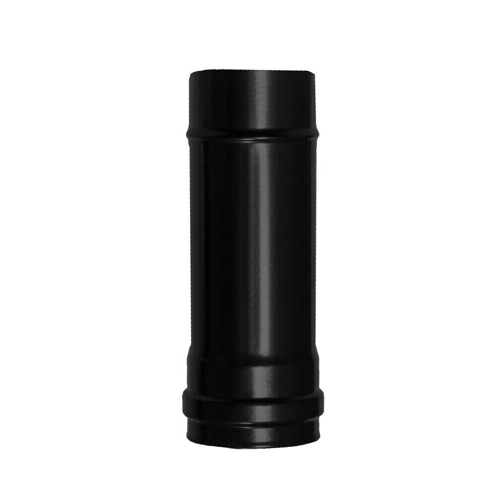 Wolfpack Tubo de Estufa Pellet Acero Vitrificado Negro � 80 mm. Longitud 25 cm. Estufas de Le�a, Chimenea, Alta resistencia,