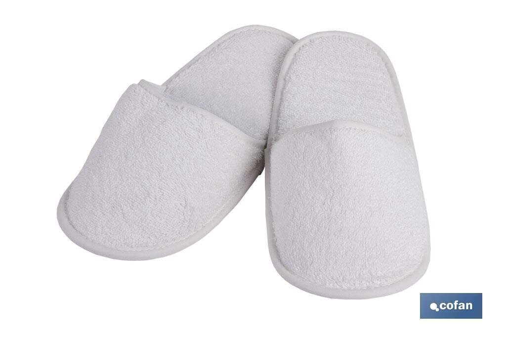 ZAPATILLAS BA�O BLANCO MODELO PALOMA TALLA.L