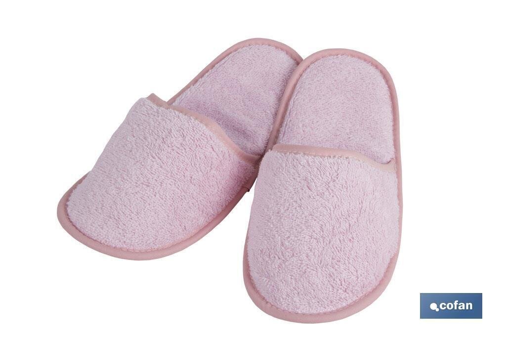 ZAPATILLAS BA�O ROSA CLARO MODELO FLOR TALLA.L