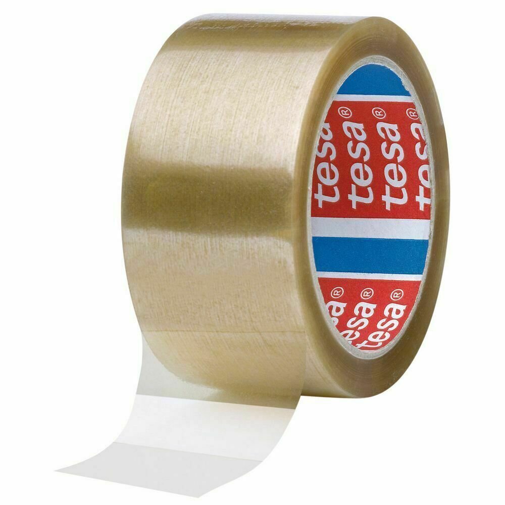 tesa® 4089 Cinta de embalaje, 50 mm x 66 m, Polipropileno (PP), Transparente