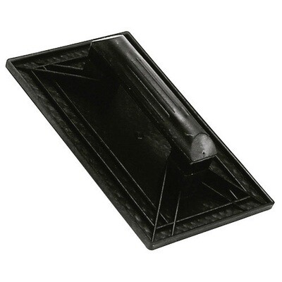 Talocha Pl�stico   27x18 Cm Mango Redondo Negra N� 1