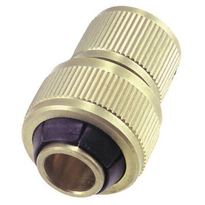 Conector Manguera Laton 1/2