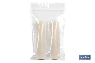 PACK 2 RECAMBIOS Rodillos Mini VELOUR 11CM