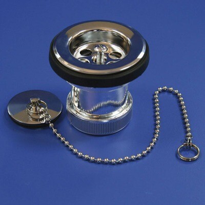 Valvula Lavabo/bide Metalizada T-61ME 1 1/4