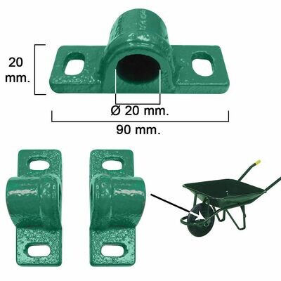 Cojinete Carretilla Obra Verde Met�lica