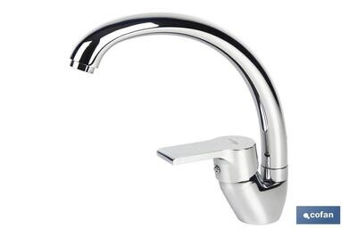 GRIFO MONOMANDO FREGADERO CA�O ALTO MODELO ROSS