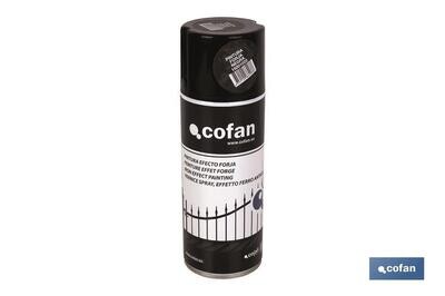 PINTURA EFECTO FORJA NEGRO 400 ML