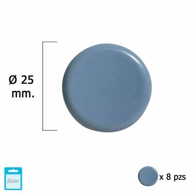 Deslizante Gris Ptfe �25 (Blister 8 Unidades)