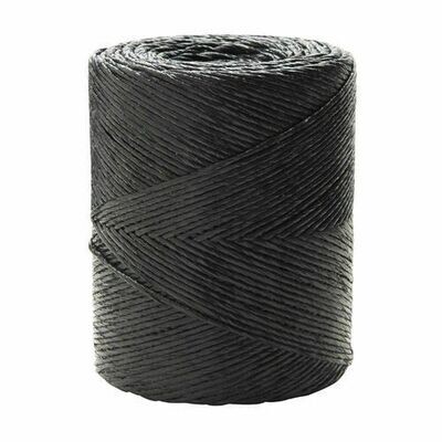 Cuerda Rafia Bobina 750 gramos Color Negro