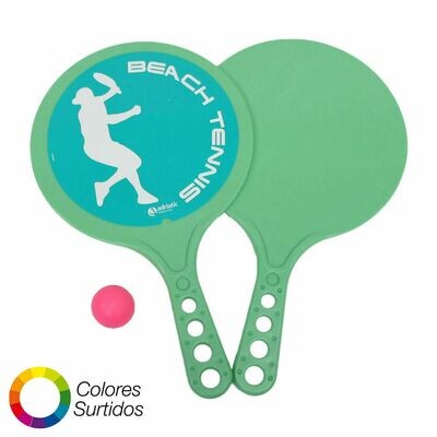 Palas De Playa Con Pelota