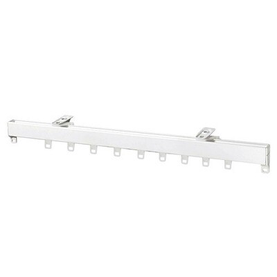 Riel Aluminio P950 Sin Cordon 2,50 Metros Blanco