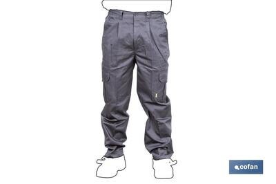 PANTALON MULTIBOLSILLOS GRIS T-S