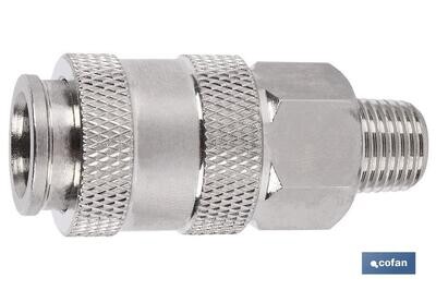 ENCHUFE RAPIDO UNIVERSAL MACHO 3/8"