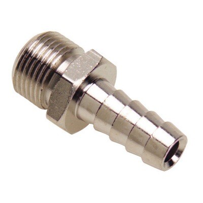 Racor Macho Espiga Manguera 10 - 3/8 (Blister 2 Piezas)