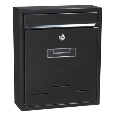 Buz�n Maurer Square 31x26x9,0 cm. Negro