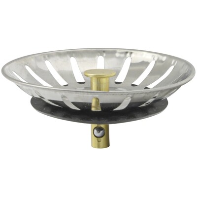 Filtro Cestillo Acero Inoxidable Click Clack  � 8 cm.