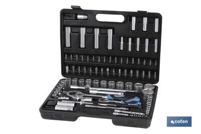 MALET�N 94 PCS STANDARD 1/4" Y 1/2"