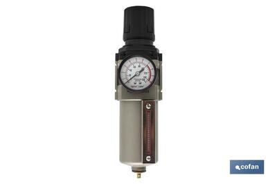 FILTRO AIRE CON REGULADOR 1/2"
