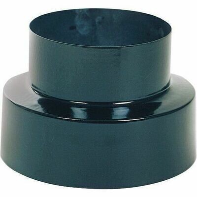 Reducci�n Estufa Vitrificado Color Negro de 150 a 120 mm.