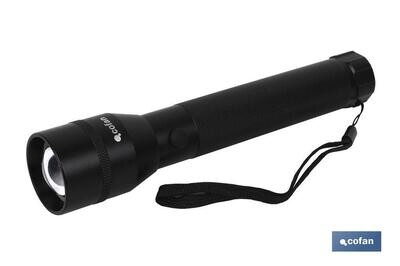 LINTERNA LED ALUM. "ZOOM" LED 140Lm �4 x22 cm