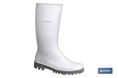 BOTA AGUA PVC BLANCA TALLA 41