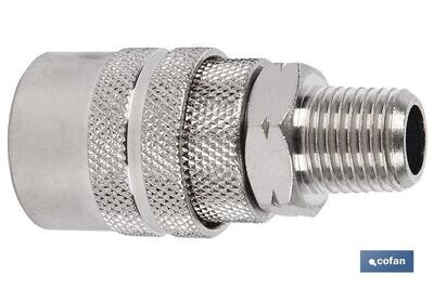 ENCHUFE RAPIDO ROSCA MACHO 1/2"