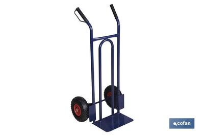 CARRETILLA ALMAC�N PALA FIJA 1100x520x480 mm