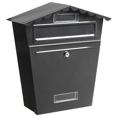 Buz�n Maurer House Jard�n Negro 32 x 36 x 10 cm.