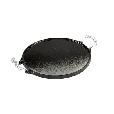 Plancha Hierro Fundido Esmaltada Redonda � 32 cm.