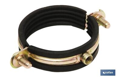 ABRAZADERA ISOFONICA 54MM."venta unitaria"