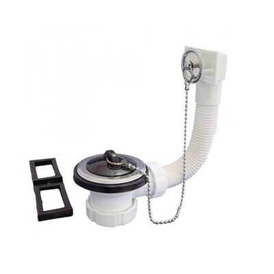 Valvula Fregadero T-68 /  �70 mm. 1 1/2" Con Rebosadero