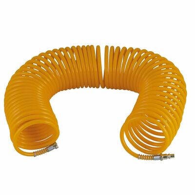 Manguera Espiral Aire Comprimido  15 metros.